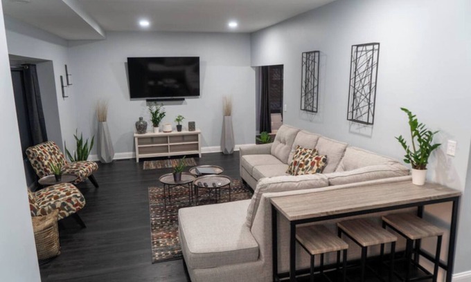 Evansville House | Corner Bungalow: Newly Renovated, Spacious & Open, Central & Convenient.
