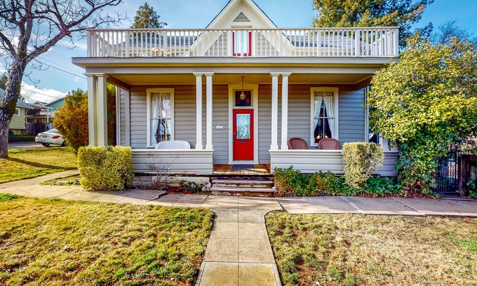 Lakeport House | Corner Lot Home, Carriage House & Enchanting Yard