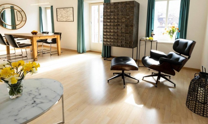 Nussbaumen Apartment | Cosy apartment for 4 guests with WIFI, TV, balcony and pets allowed