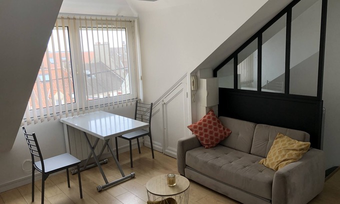 Le Portel Apartment | Cosy apartment with private courtyard 5mns from the beach