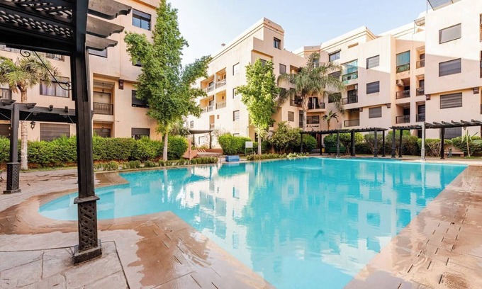Daoudiate Apartment | Cosy apartment with Pool and Parking in vibrant Marrakech
