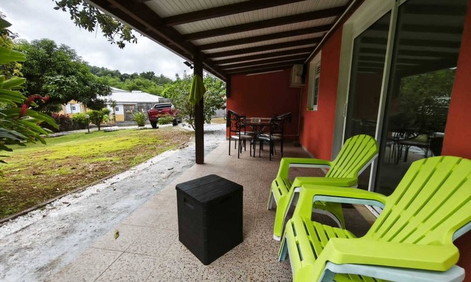 Tartane House | Cosy F2 in Trinité, Martinique- Nature, calm and beaches nearby