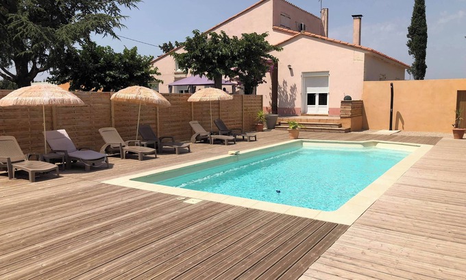 Rivesaltes Villa | Cosy house with pool 10 minutes from the sea and 30 minutes from Spain