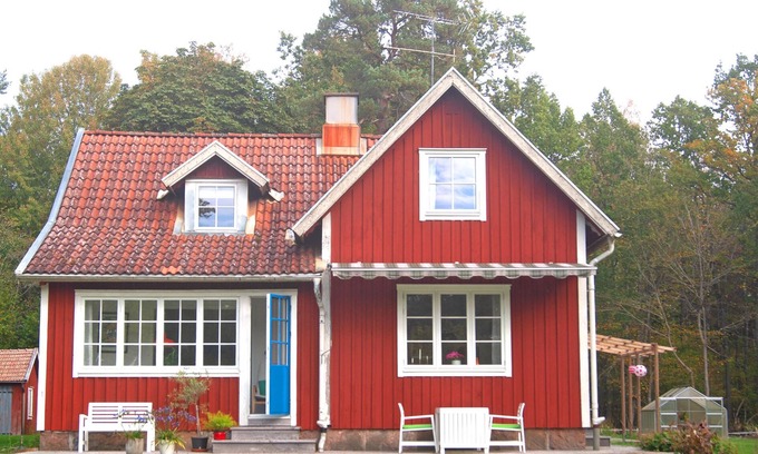 Stavsjo House | Cottage 100 m from Lake Kösen, Boat,Fishing, Playhouse, Sauna, Bikes, Wi-Fi