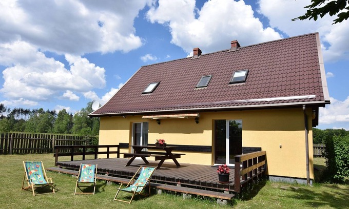Parchowo House | Cottage in a quiet location by the lake Mausz, Parchowo in Kashubia