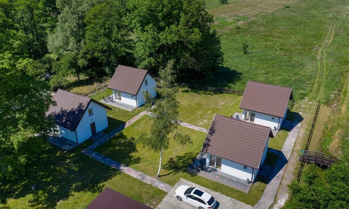 gmina Karnice House | Cottage in Lędzin near Dutch Windmill