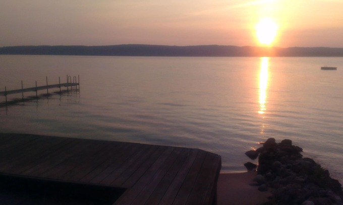 Boyne City Cottage | Cottage on Lake Charlevoix near Boyne City, 2nd best lake in USA! Shore Station