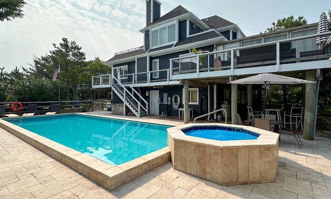 Bethany Beach House | Cotton Patch Hills haven with pool/hot tub, pool table, beach access & fast WiFi