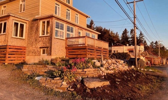 La Mitis House | Couette & Marées, vue sur le St-laurent