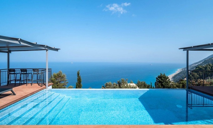Evgiros Villa | Country House 'Sea View 2' with Sea View, Wi-Fi and Air Conditioning