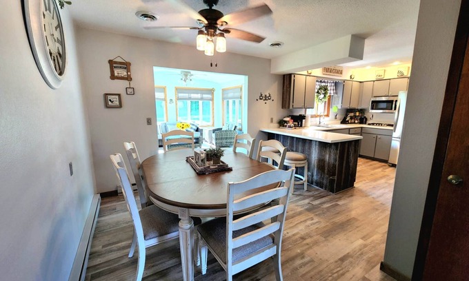Lansing House | COUNTRY VIEW GETAWAY: ATV/UTV and Country Living Combined, Sleeps 8, near Town.