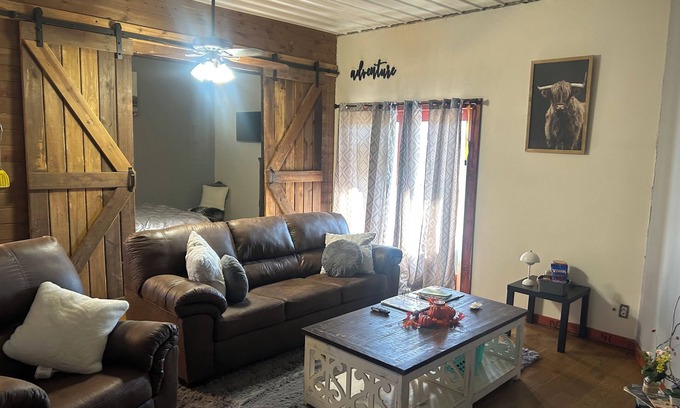 Lincoln County Apartment | Cozy 2 BED apartment in a barn. cows, horses,hot tub. Experience the RANCH life