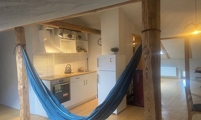 Cesis Apartment | Cozy apartment in a historical building in the center of Cēsis. Pet-friendly!