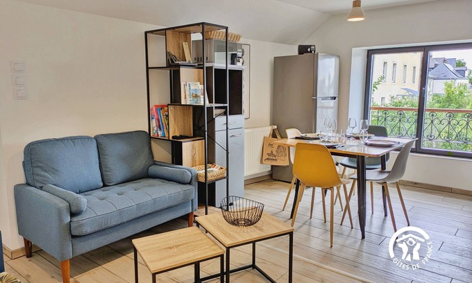 Laval Apartment | Cozy apartment in Laval, parking included, for 4 people