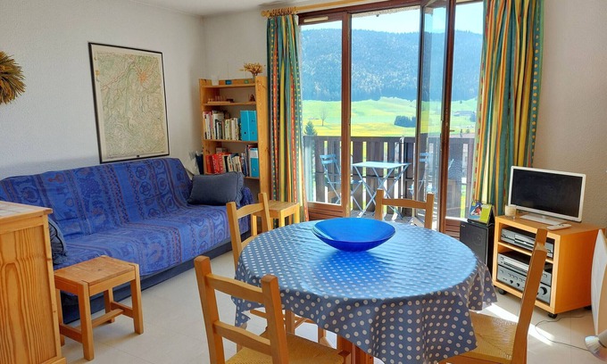 Meaudre Apartment | Cozy Apartment in Méaudre - 2 Bedrooms, 5 pers, parking, washing machine