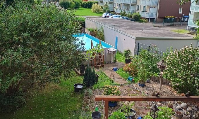 Stoppenberg House | Cozy apartment with eat-in kitchen, balcony and shared use of the garden.