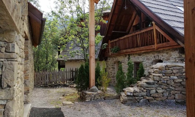 Pra Loup Ski Chalet | Cozy Chalet for 5 with Mountain Views, Balcony, Fireplace, and Modern Amenities in Pra Loup