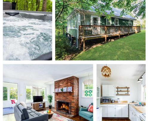 Front Royal House | Cozy Cottage w Hot Tub, Fire Pit, WiFi & Sunroom!