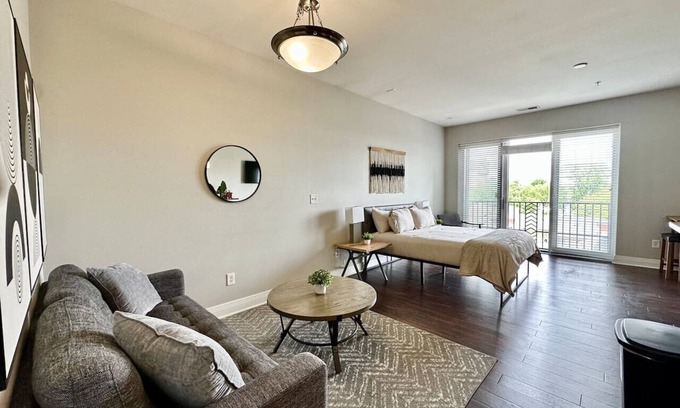 Cole-Noble District Apartment | Cozy Downtown Loft with Balcony