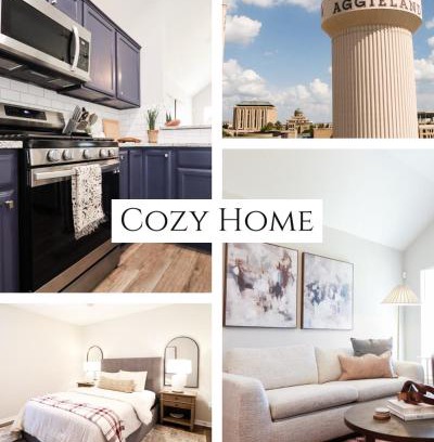 College Station Villa | Cozy Home in the Heart of Aggieland