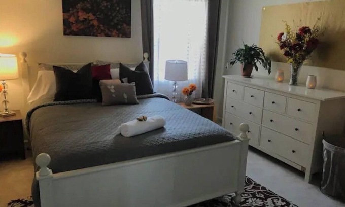 Bethesda Apartment | Cozy, homey, cute place walking to train and buses