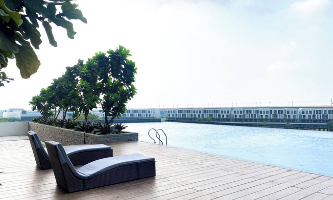 Cikarang Apartment | Cozy Living Studio Vasanta Innopark Apartment