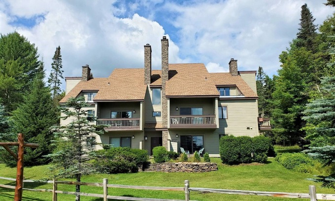 Lake Placid Condo | Cozy, relaxing condo overlooking Whiteface Club Resort near Jackrabbit trail.