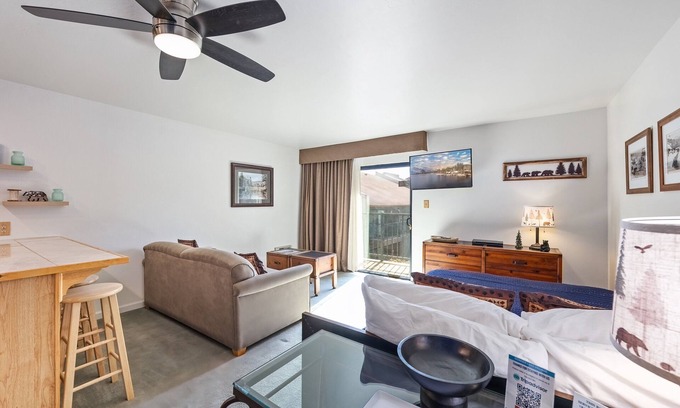 Truckee Condo | Cozy Studio w/Partial Lake view #223 at Donner Lake Village