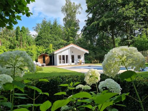 Waasmunster House | Cozy tiny house with swimming pool & outdoor sauna