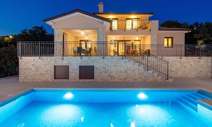 Sodici Villa | Cozy villa with amazing view from terrace, pool, close to the beach