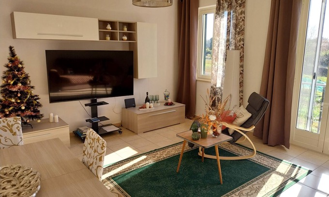 Marta Apartment | Cozy, well-stocked, and well-lit . located just minutes from the merav. Lake