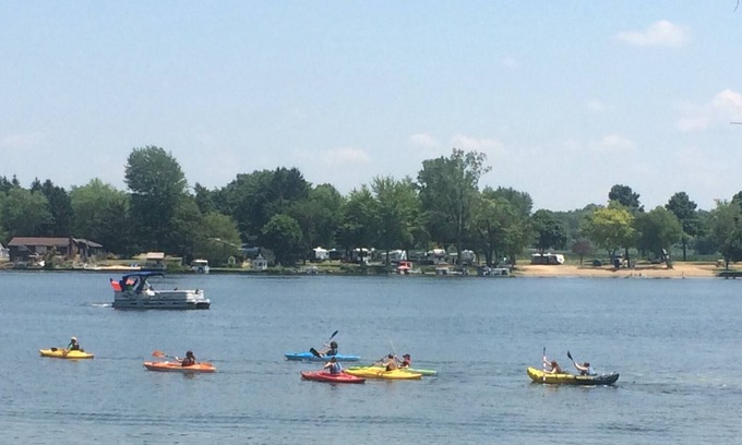 Coldwater Cottage | Craig Lake Cottage - Lakefront, with pontoon rental available, on 7 lake chain.