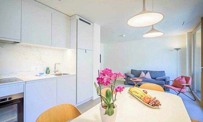 Flims Apartment | Crap da Flem is a bright and modern 3.5 room apartment for 4 people.