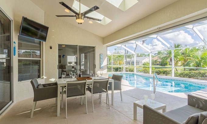 Crown Pointe House | Crown Pointe- Upscale lake view, pool home (w/2 king bedrooms) minutes to downtown & beaches