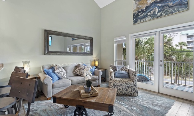 Crystal Beach Condo | Crystal Beach, Beach View, Luxury Condo @ Caribbean Dunes #205