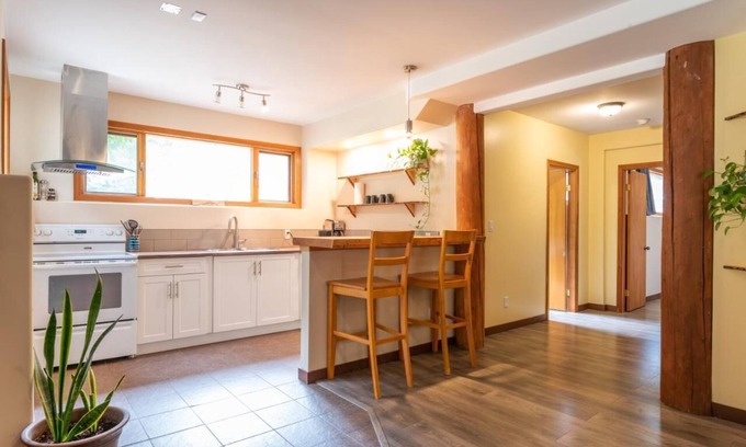 Crescent Valley Ski Chalet | Custom Timber Frame Home with Hot Tub