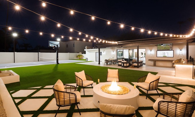 Thunderbird Desert Estates House | D&G Retreat-Resort Style Backyard-North Scottsdale