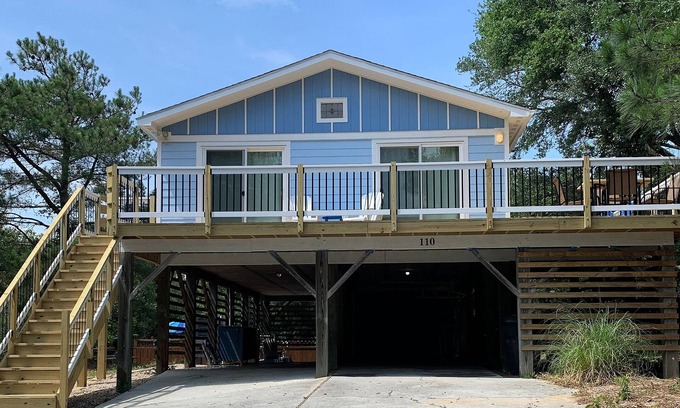 Sea Acres House | D110- Large Private Saltwater Pool, 3 Bedrooms and Only 600 Yards to Beach!