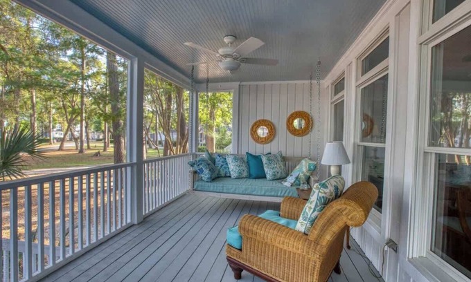 Melrose on the Beach Cottage | Daufuskie Escape Cottage with Ocean Views