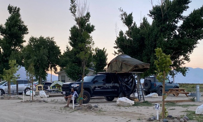 Olancha RV Rental | Death Valley Passageway Tent Site#1 Lake Olancha