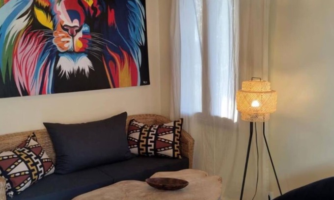 Jambiani Apartment | Deluxe apartment for 2 people with AC, openplan kitchen and AC Villa Bahati