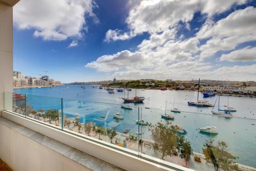 Sliema Apartment | Deluxe Apartment with Valletta and Harbour Views