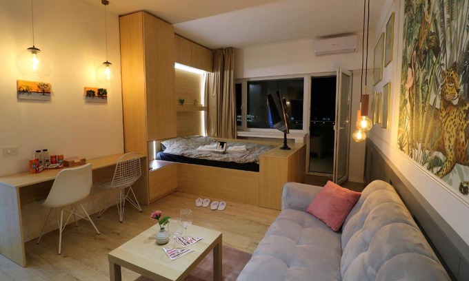 Bucharest City-Centre Apartment | Deluxe Studio Old Center Panoramic View Terrace