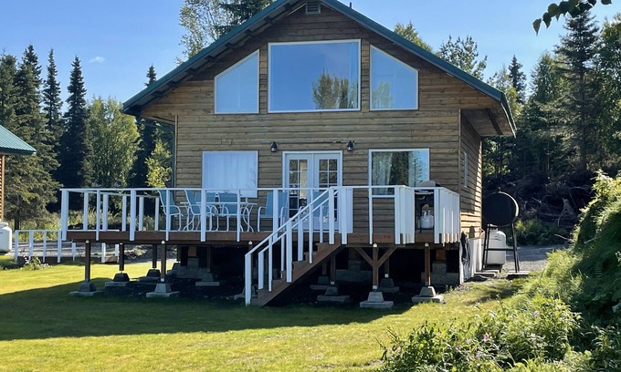 Kalifornsky Cabin | 'Denali Cabin' Waterfront/Sunset Views