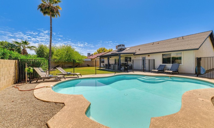 Dobson Ranch House | Desert Home w/Private Pool in Mesa: Near Golf