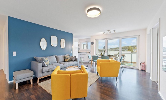 Leinfelden-Echterdingen Apartment | Design-apartment - Küche - Dachterasse - Zentral