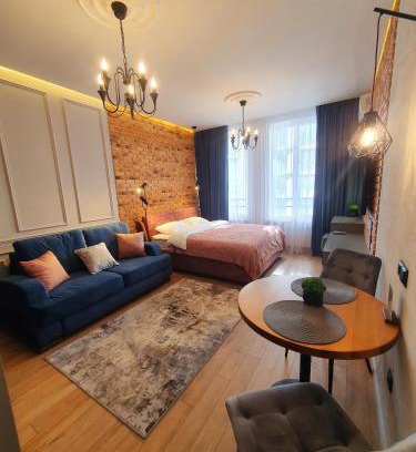 Afanasivsʹkyy Yar Apartment | Designer apartment in the residential complex "Yaroslavivsky City" in the center of Kiev