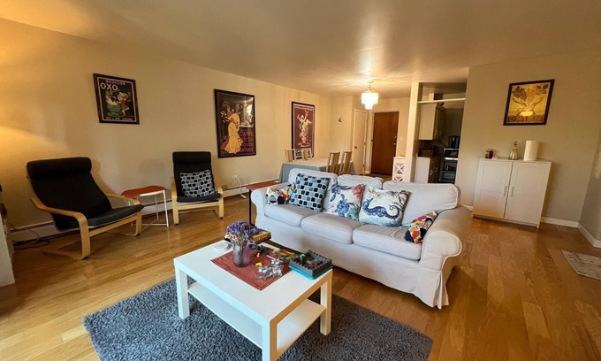 Newton Center Apartment | Desirable, spacious two-bedroom unit near Boston!