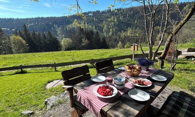 Falkau House | Detached cottage in an unspoilt south-facing slope at 1000m, forest edge
