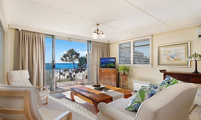 Tugun Apartment | Diamond Place 3 - Absolute Beachfront - One of a Kind & Absolute Beachfront!